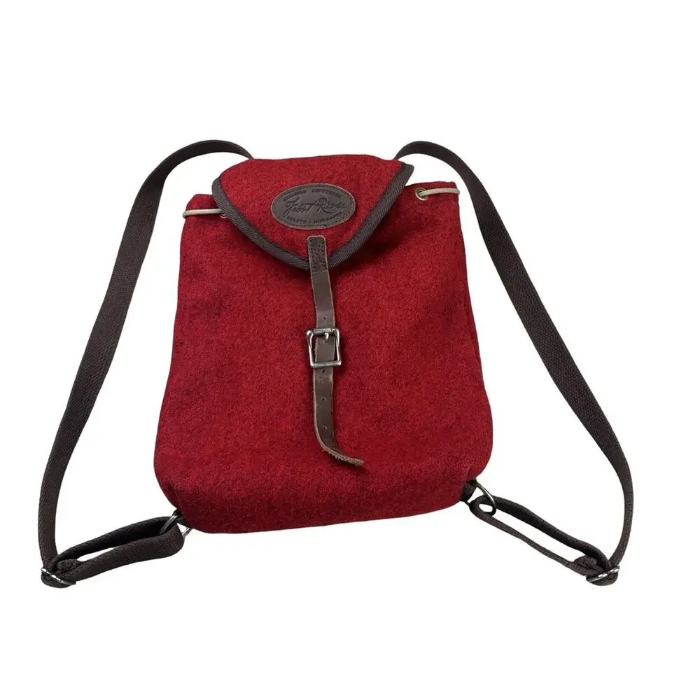 brand mini backpack Ella Full-Grain Leather – Black, Handcrafted in Ethiopia FW23carryover the look is irrefutably Sling backpacks: 7529 blue Canvas Color:White